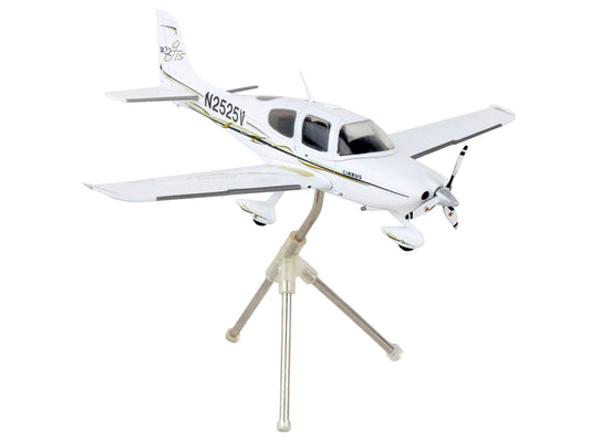GeminiJets Cirrus SR22 Composite Aircraft "N2525V" White "Gemini General Aviation" Series 1/72 Diecast Model Airplane by GeminiJets