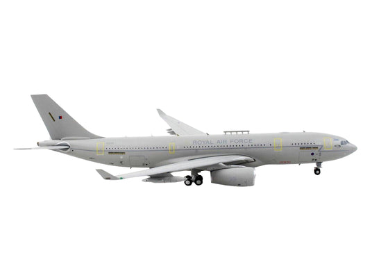 GeminiJets Airbus A330 MRTT Tanker Aircraft "Royal Air Force" Gray "Gemini Macs" Series 1/400 Diecast Model Airplane by GeminiJets