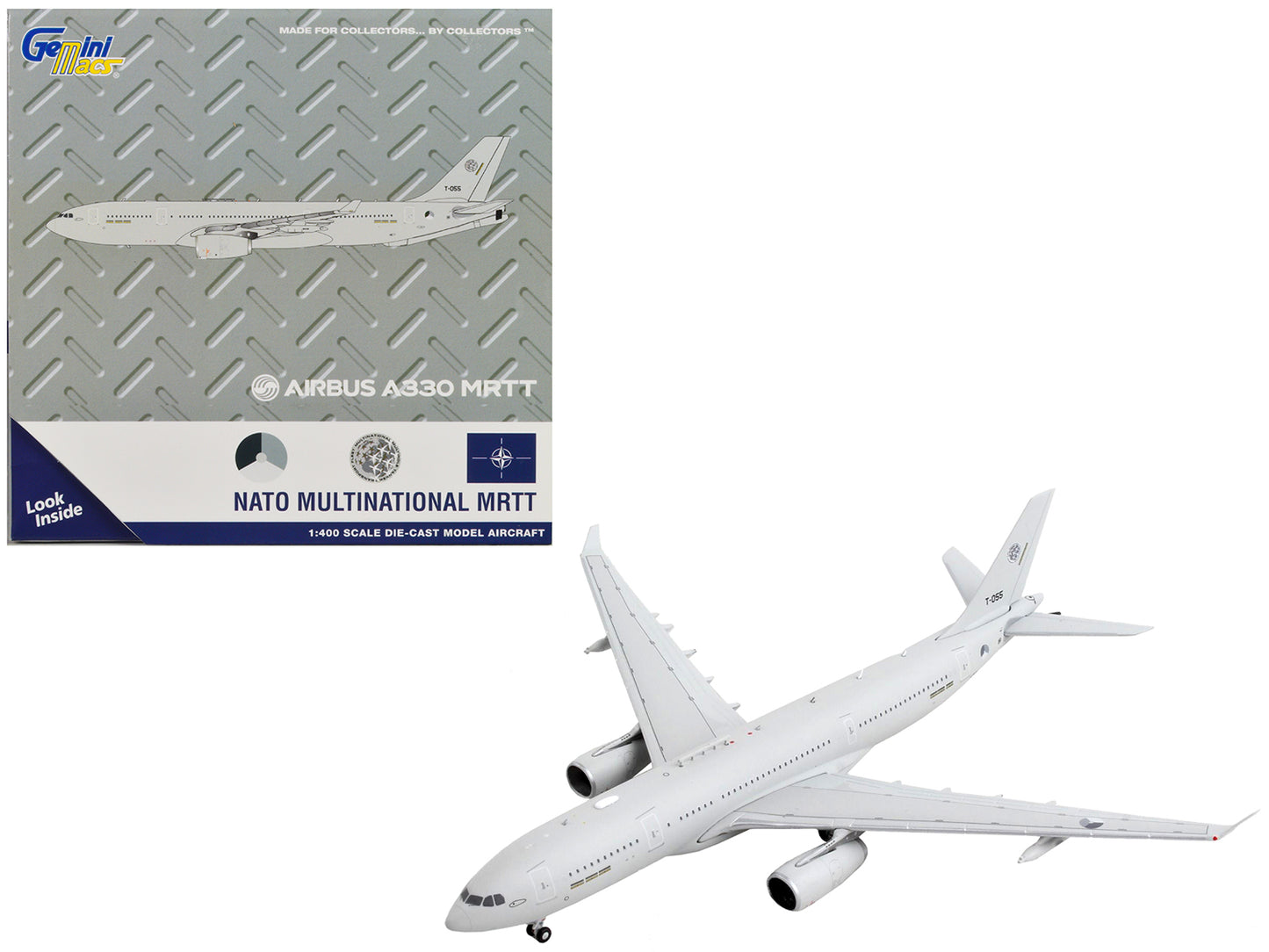GeminiJets Airbus A330 MRTT Tanker Aircraft "NATO - Royal Netherlands Air Force" "Gemini Macs" Series 1/400 Diecast Model Airplane by GeminiJets