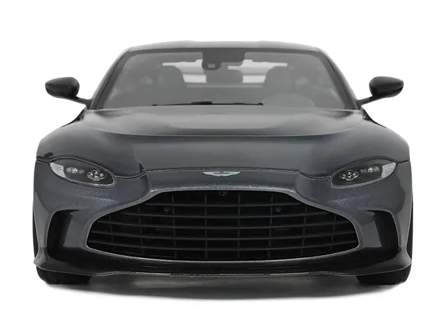 GT Spirit 2023 Aston Martin V12 Vantage Gray Metallic 1/18 Model Car by GT Spirit