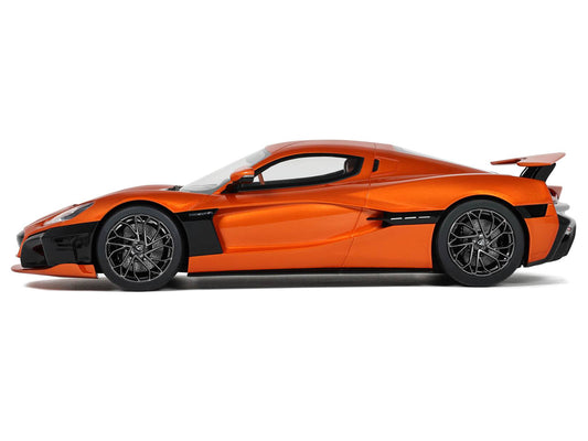 GT Spirit 2021 Rimac Nevera Orange Metallic 1/18 Model Car by GT Spirit