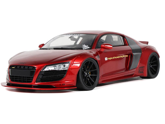 GT Spirit 2022 Audi R8 "LB Works" Red Metallic 1/18 Model Car by GT Spirit