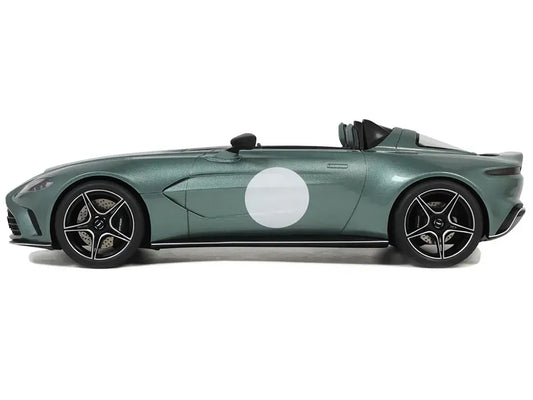 GT Spirit Aston Martin V12 Speedster Green Metallic 1/18 Model Car by GT Spirit