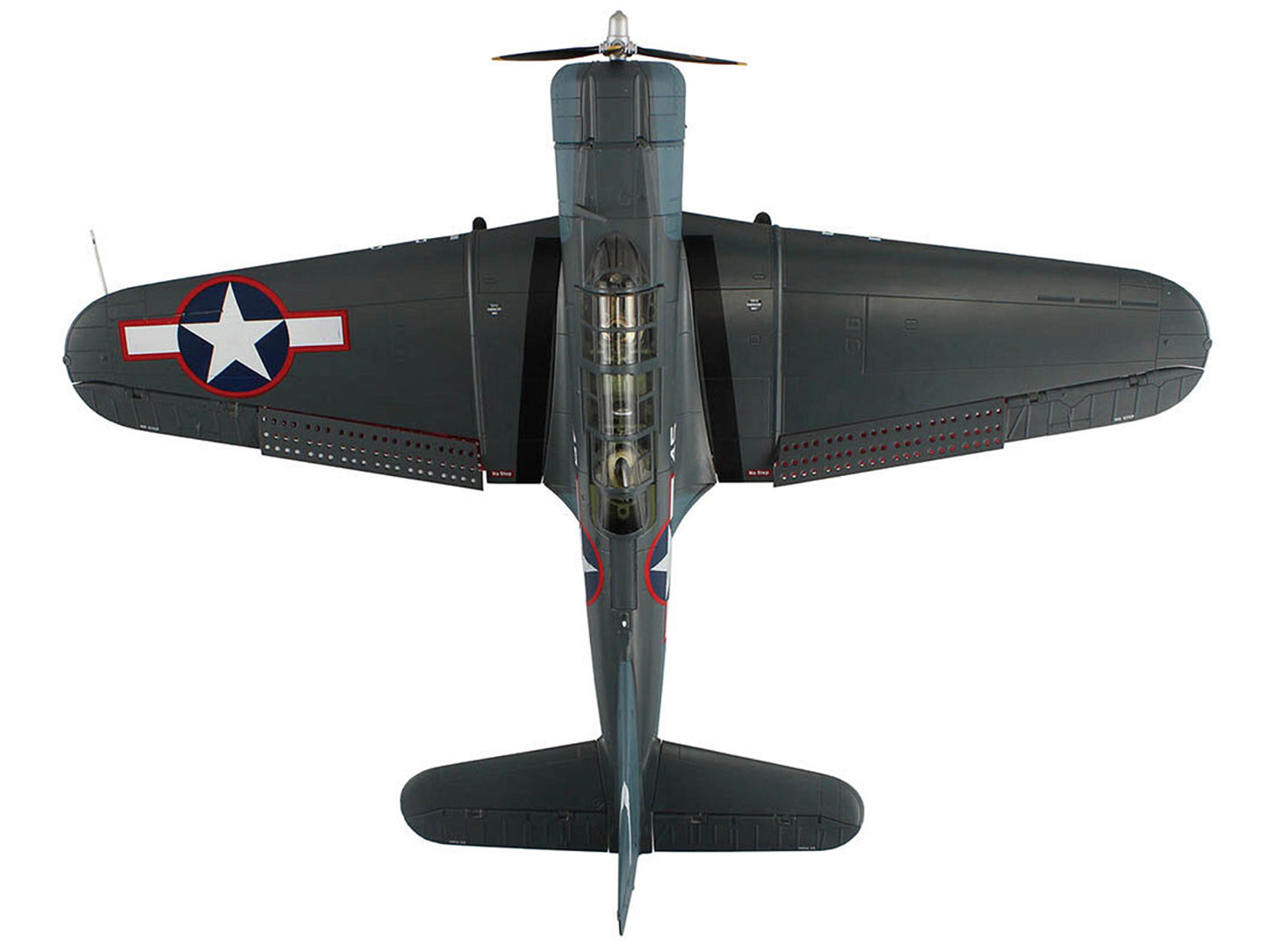 Douglas SBD-5 Dauntless Bomber Aircraft "VB-16 USS Lexington" (1943) United States Navy "Premium Collection" 1/32 Diecast Model by Hobby Master