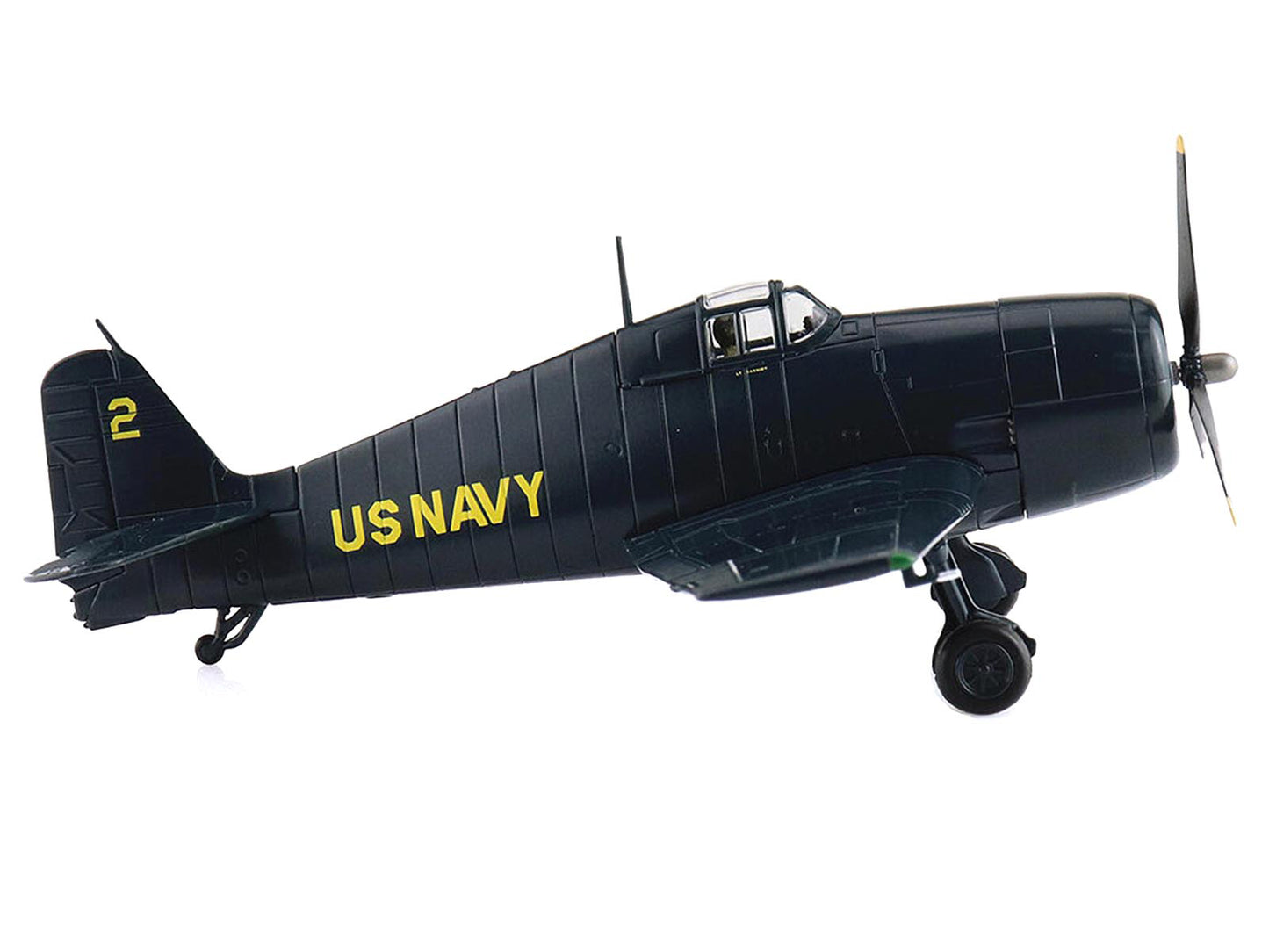 Hobby Master Grumman F6F-5 Hellcat Fighter Aircraft "Blue Angels #2" (1946) United States Navy "Air Power Series" 1/72 Diecast Model by Hobby Master