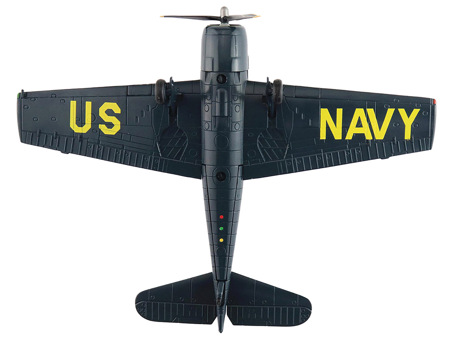 Hobby Master Grumman F6F-5 Hellcat Fighter Aircraft "Blue Angels #1-4 Decals" (1946) United States Navy "Air Power Series" 1/72 Diecast Model by Hobby Master
