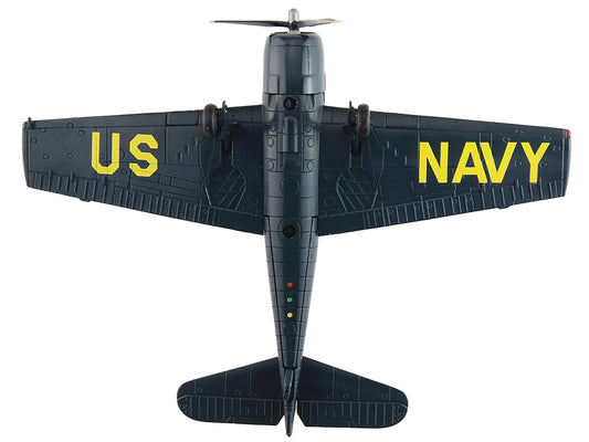 Hobby Master Grumman F6F-5 Hellcat Fighter Aircraft "Blue Angels #1-4 Decals" (1946) United States Navy "Air Power Series" 1/72 Diecast Model by Hobby Master