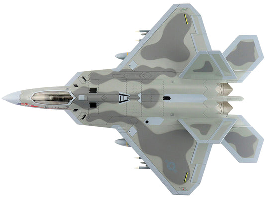 Hobby Master Lockheed F-22 Raptor Stealth Aircraft "Spirit of America" United States Air Force "Air Power Series" 1/72 Diecast Model by Hobby Master