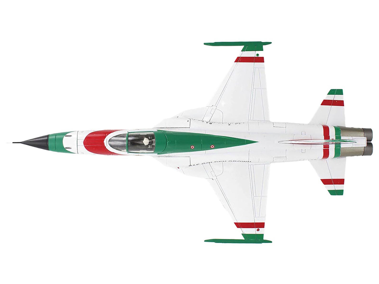 Hobby Master Northrop F-5E Tiger II Aircraft "#1-8 3-7099 IIAF Golden Crown" Imperial Iranian Air Force "Air Power Series" 1/72 Diecast Model by Hobby Master