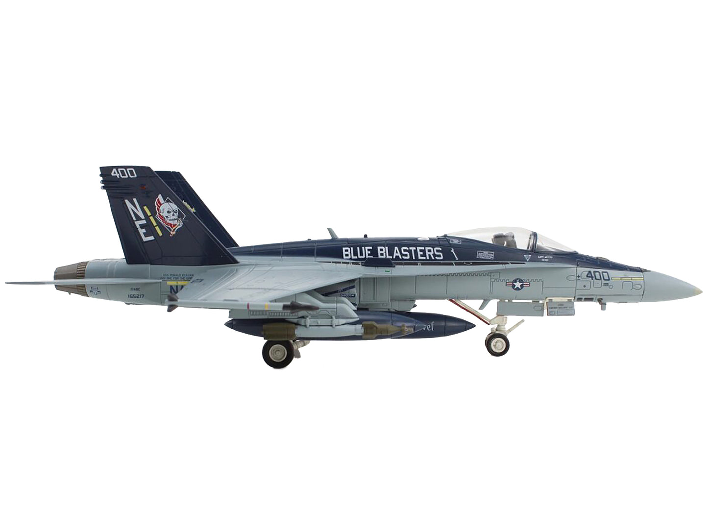 Hobby Master McDonnell Douglas F/A-18C Hornet Aircraft "NE400 VFA-34 Blue Blasters" (2015) United States Navy "Air Power Series" 1/72 Diecast Model by Hobby Master