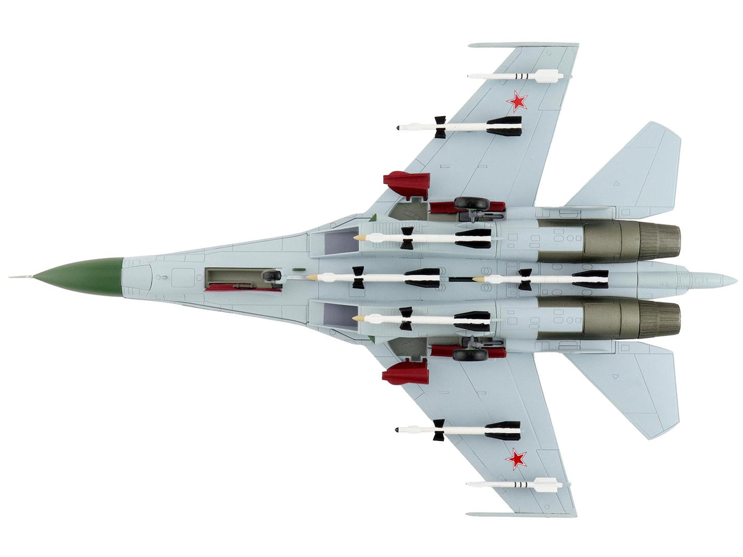 Sukhoi Su-27 Flanker-B Fighter Aircraft "Red 36 Barents Sea 941st IAP" (1987) Soviet Air Force "Air Power Series" 1/72 Diecast Model by Hobby Master