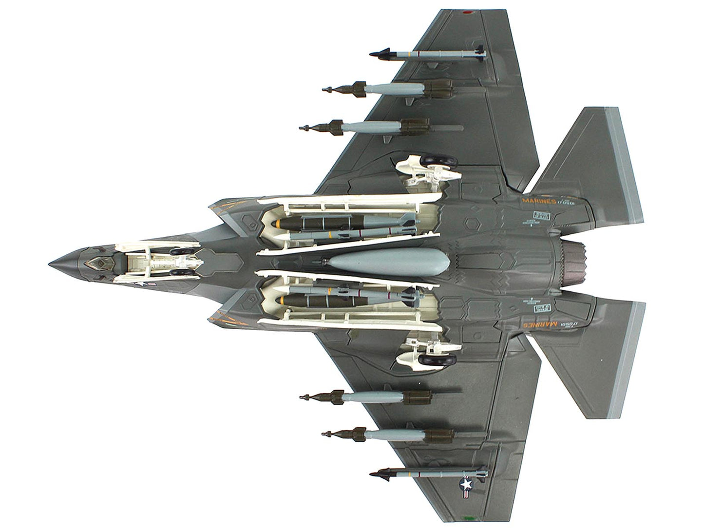 Lockheed F-35C Lightning II Aircraft "VMFA-251" (2024) United States Marine Corps "Air Power Series" 1/72 Diecast Model by Hobby Master