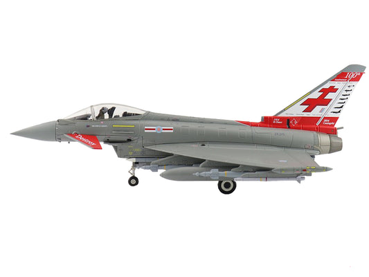 Hobby Master Eurofighter Typhoon Fighter Aircraft "ZK315 41 Squadron RAF Coningsby" (2015) Royal Air Force "Air Power Series" 1/72 Diecast Model by Hobby Master