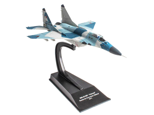 Hachette Collections Mikoyan MiG-29 SMT "Fulcrum" Fighter Aircraft "AvGr 7000 AvB" (2012) Russian Air Force 1/100 Diecast Model by Hachette Collections