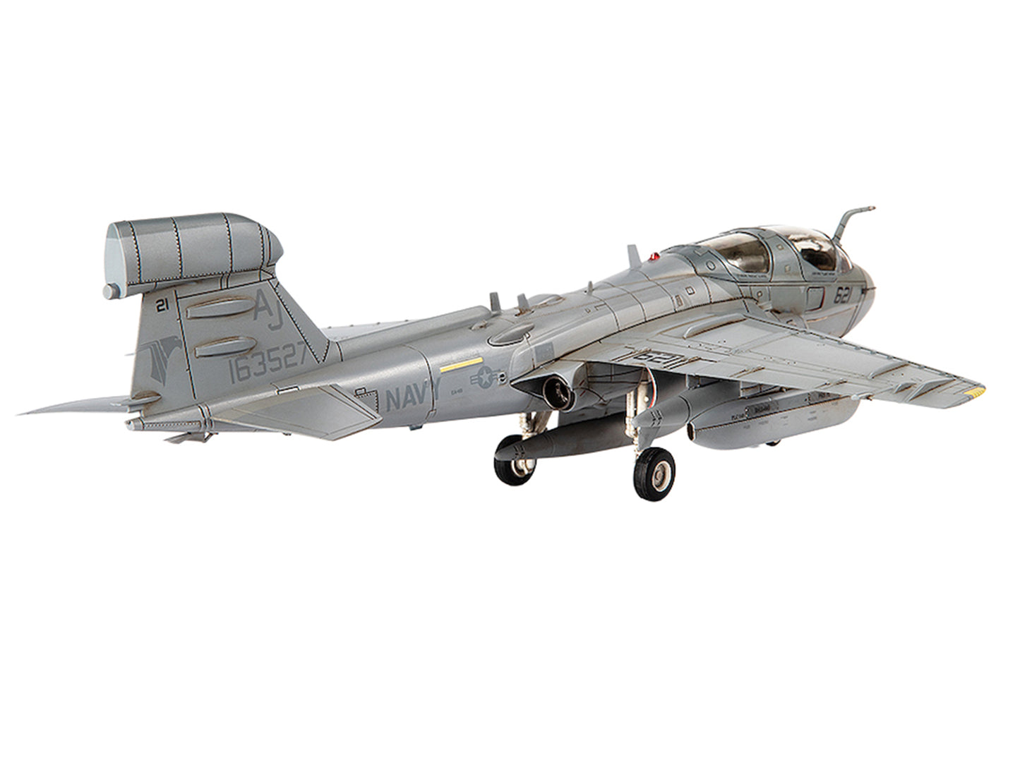 Grumman EA-6B Prowler Attack Aircraft "VAQ-141 Shadowhawks Desert Storm" (1991) United States Navy 1/72 Diecast Model by JC Wings