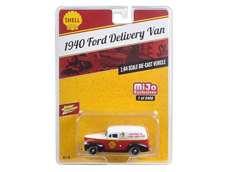 Johnny Lightning 1940 Ford Delivery Van "Shell" 1/64 Diecast Model Car by Johnny Lightning
