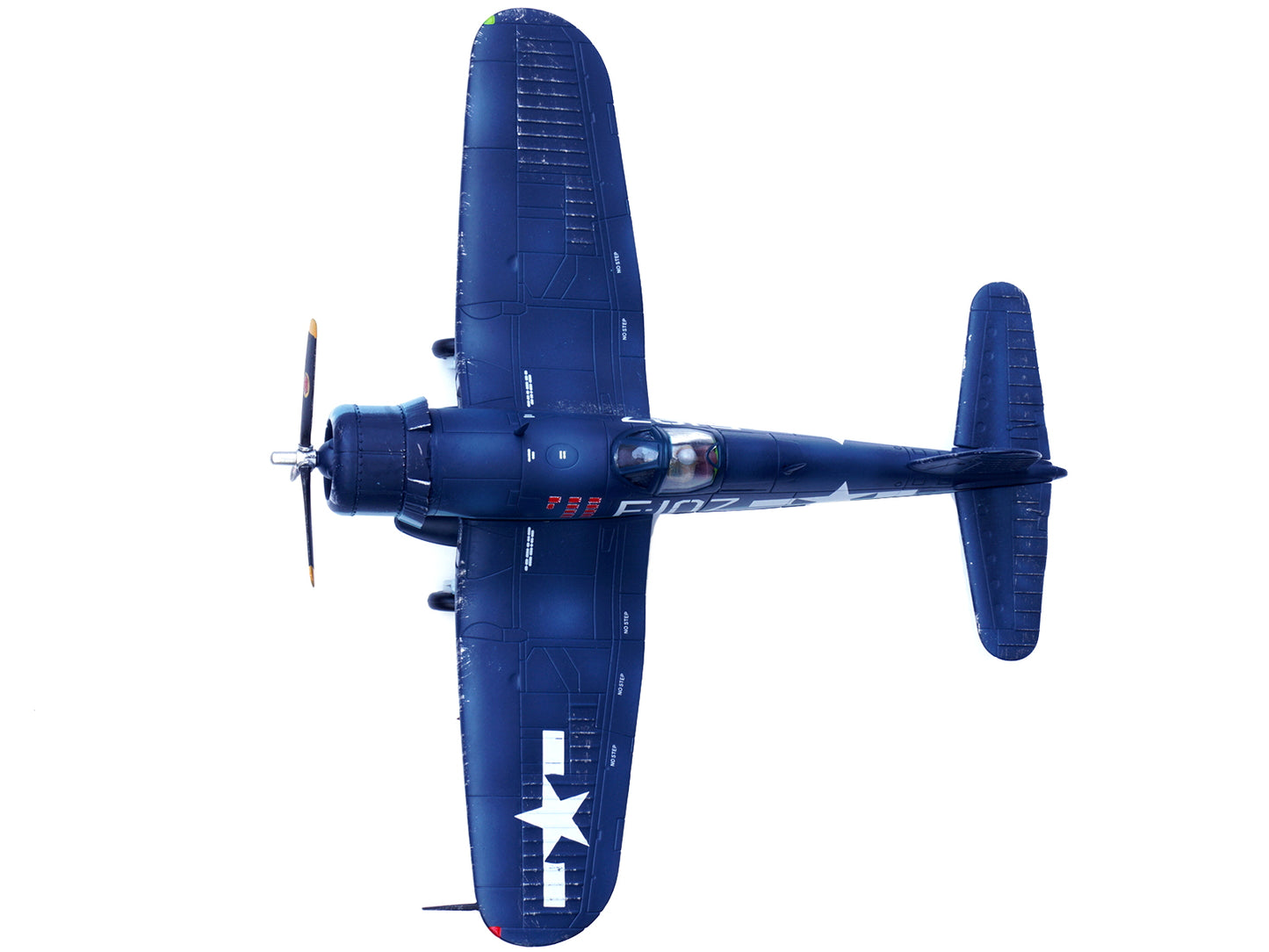 Legion Vought F4U-1D Corsair Fighter Plane "1st Lt. Phillip DeLong Marine Fighter Squadron (VMF-224)" (1945) 1/72 Diecast Airplane Model by Legion