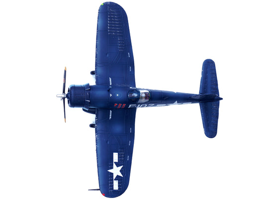 Legion Vought F4U-1D Corsair Fighter Plane "1st Lt. Phillip DeLong Marine Fighter Squadron (VMF-224)" (1945) 1/72 Diecast Airplane Model by Legion