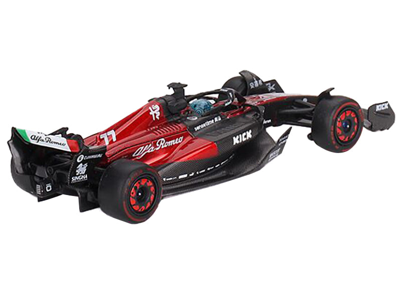 Mini GT Alfa Romeo C43 #77 Valtteri Bottas "Alfa Romeo F1 Team Kick" Formula One F1 "Australian GP" (2023) Limited Edition 1/64 Diecast Model Car by Mini GT