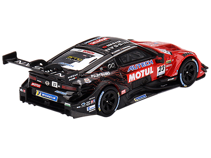 Mini GT Nissan Z GT500 #23 Tsugio Matsuda - Ronnie Quintarelli "NISMO" "Super GT Series" (2023) Limited Edition 1/64 Diecast Model Car by Mini GT