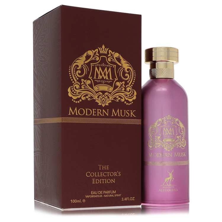 Modern Musk The Collector's Edition by Maison Alhambra Eau De Parfum Spray (Unisex) 3.4 oz for Men