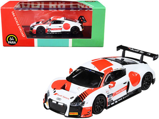 Paragon Audi R8 LMS #66 WRT 2018 Suzuka 10 Hours 1/64 Diecast Model Car by Paragon