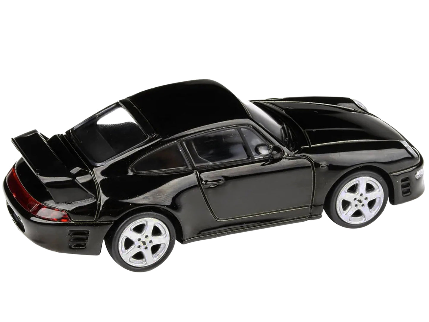 Paragon 1995 RUF CTR2 Black 1/64 Diecast Model Car by Paragon