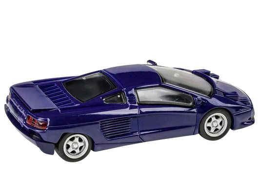 Paragon 1991 Cizeta V16T Monterey Blue 1/64 Diecast Model Car by Paragon Models