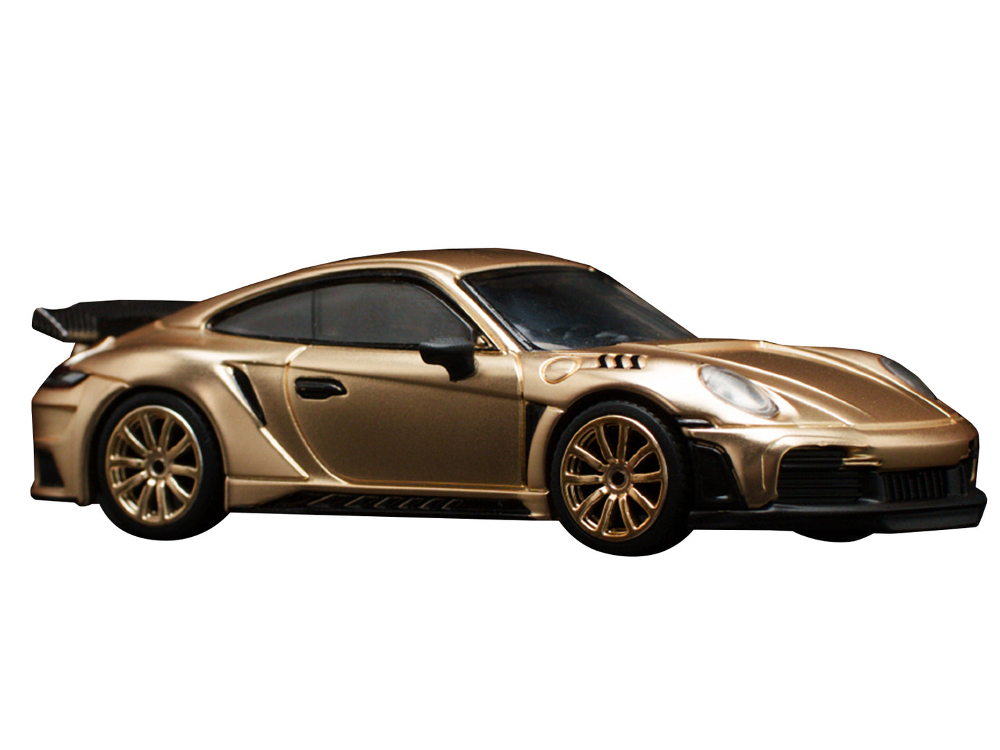 Pop Race 992 Stinger GTR Gold Metallic 1/64 Diecast Model Car by Pop Race