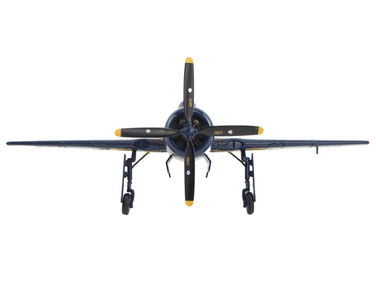Hobby Master Grumman F8F Bearcat Fighter Aircraft "Blue Angels (#1-5 decals)" (1946) United States Navy "SkyMax Models" Series 1/72 Diecast Model by Hobby Master