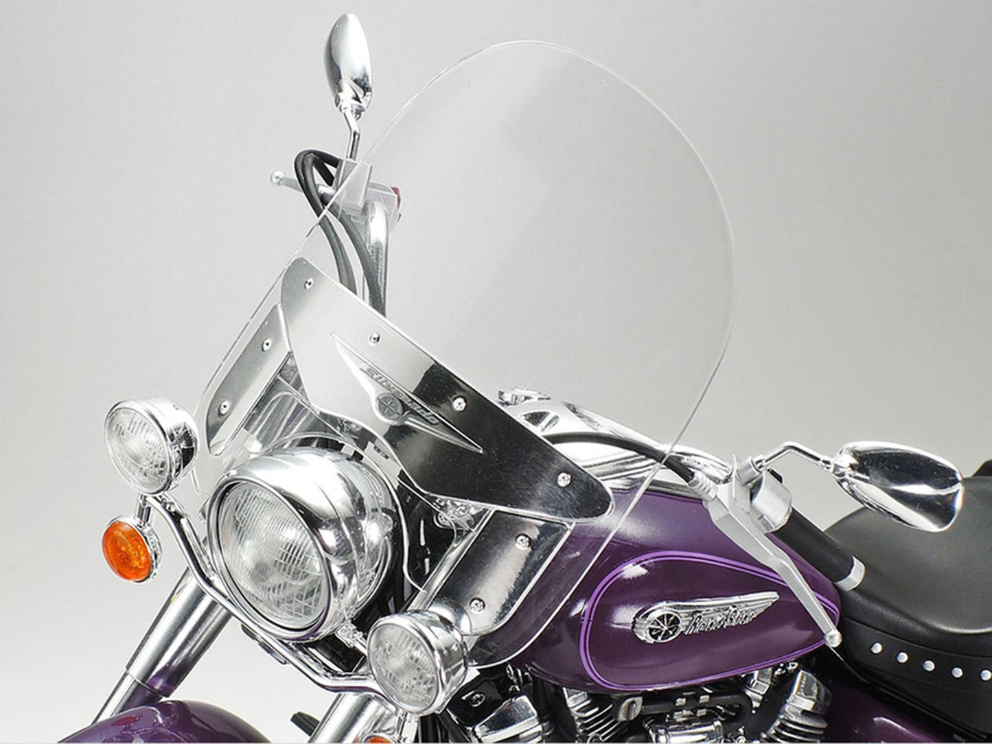 Model Kit Yamaha XV1600 RoadStar Custom Motorcycle 1/12 Scale Model by Tamiya