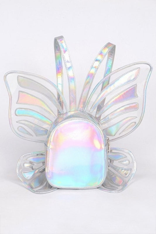 Shiny Butterfly Inspired Unique Backpack