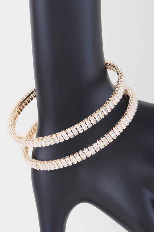 Crystal Cubic Zirconia Bracelet