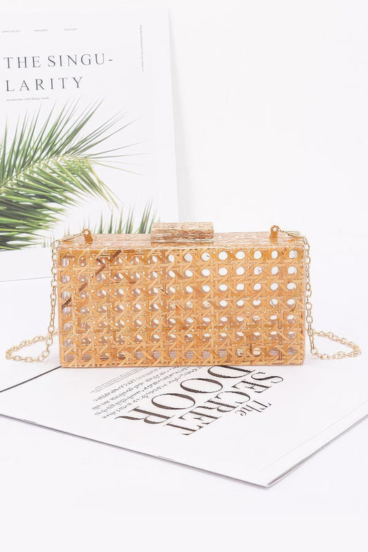 Acrylic Bamboo Case Bag