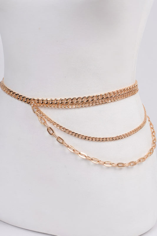 Multi Chain Strands Belt