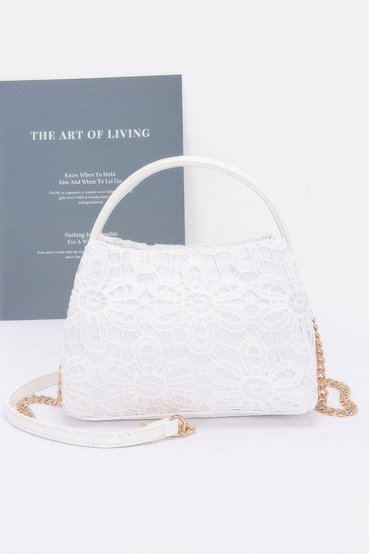 Crochet Top Handle Clutch