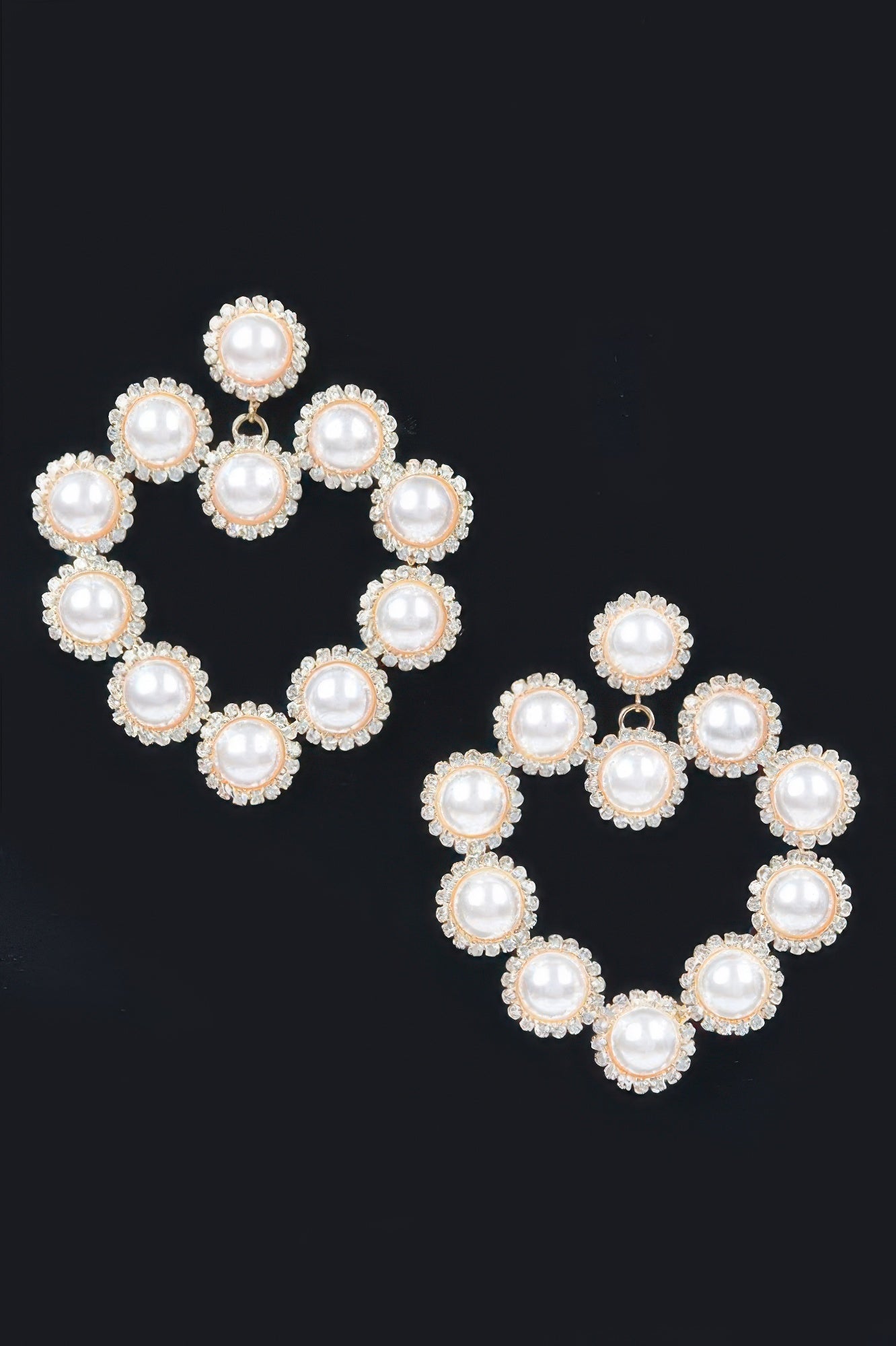 Faux Pearl Earring