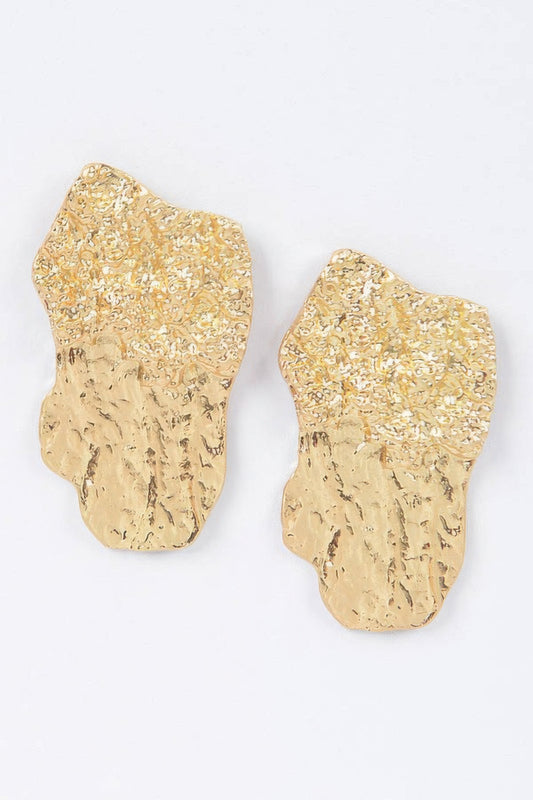 Cast Metal Earring