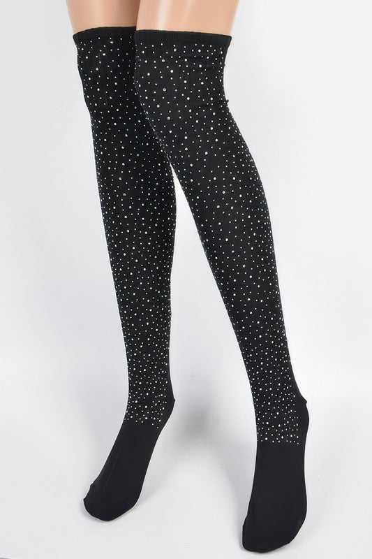 Ab Acrylics Stone Knee High Socks