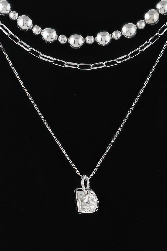 Multi Beaded Chain Necklace