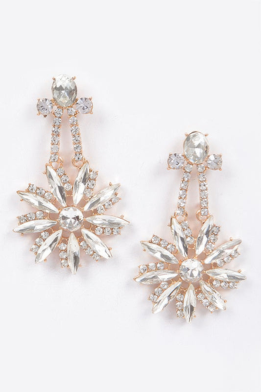 Rhinestone Dangle Earring