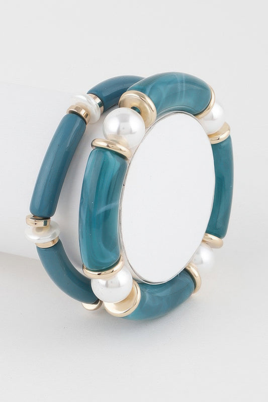 Double Marble Bracelet