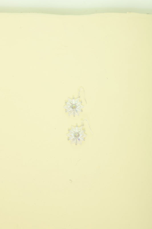 Christmas Snowflake Dangle Earrings