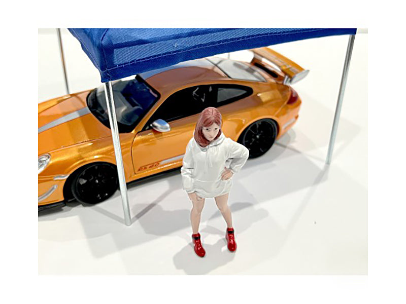 American Diorama "Hip Hop Girls" Figure 2 for 1/24 Scale Models by American Diorama