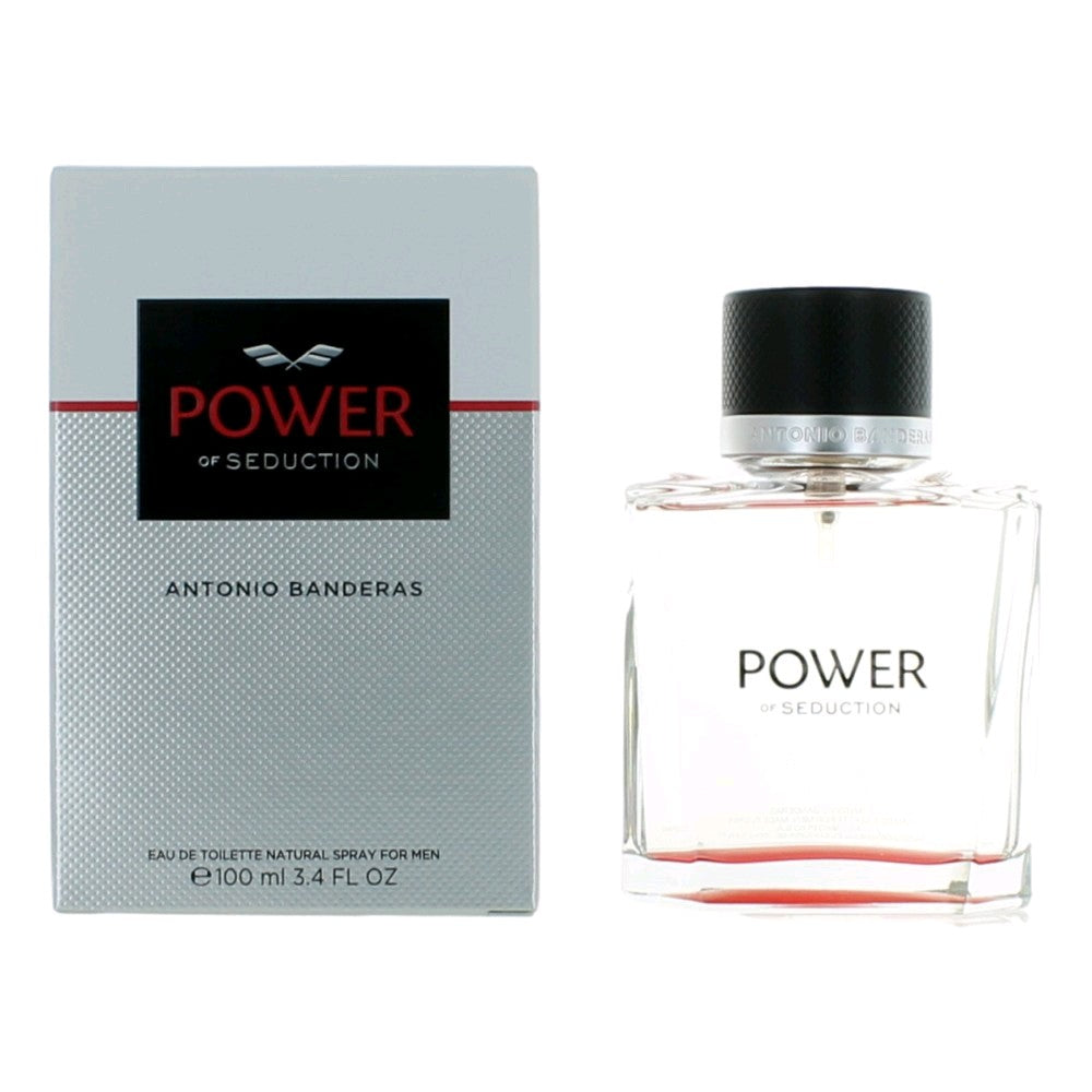 Antonio Banderas Power of Seduction by Antonio Banderas, 3.4 oz EDT Spray for Men