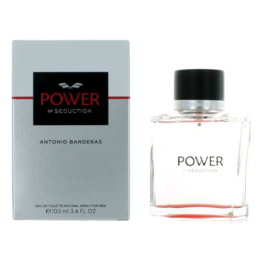 Antonio Banderas Power of Seduction by Antonio Banderas, 3.4 oz EDT Spray for Men