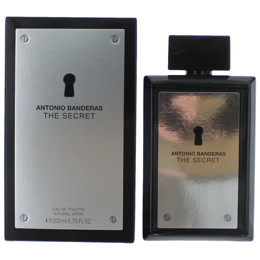 Antonio Banderas The Secret by Antonio Banderas, 6.7 oz EDT Spray for Men
