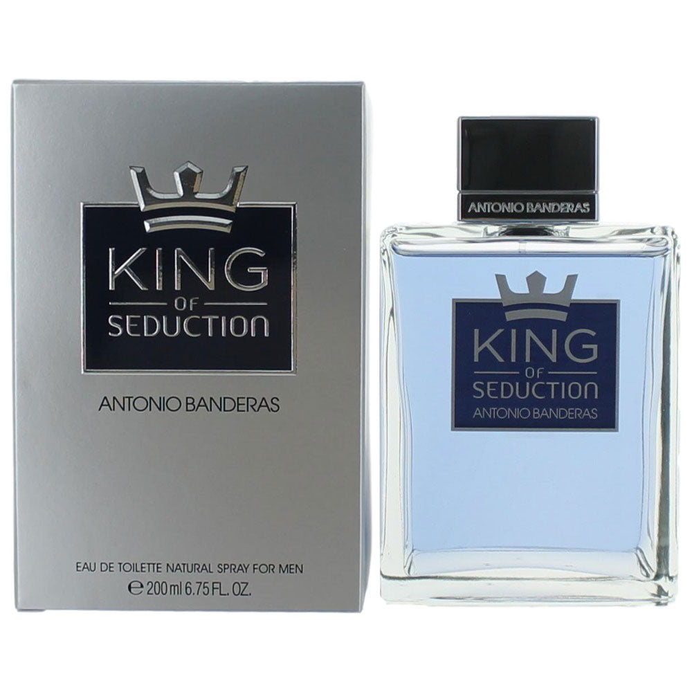 Antonio Banderas King of Seduction by Antonio Banderas, 6.7 oz EDT Spray for Men