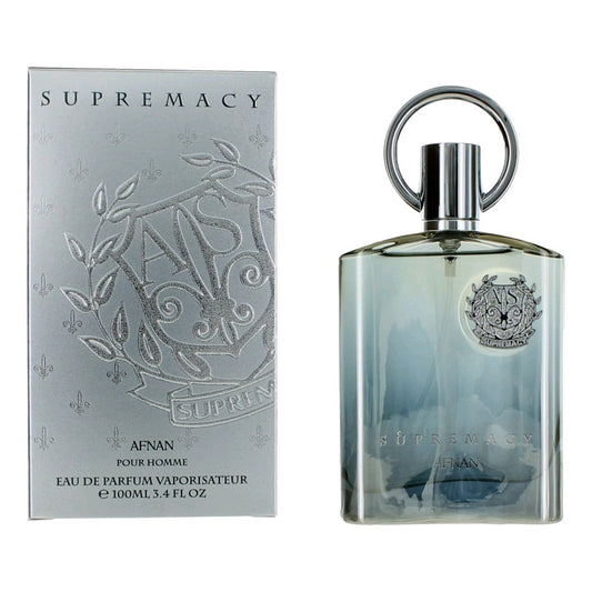 Afnan Supremacy Silver by Afnan, 3.4 oz EDP Spray for Men