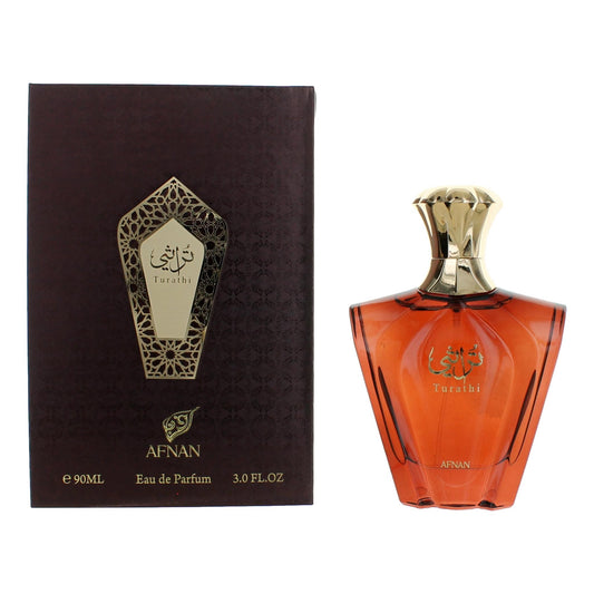 Afnan Turathi Brown by Afnan, 3 oz EDP Spray for Men